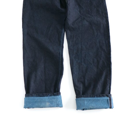 TENDER Co. / TYPE 132 WIDE JEANS *Woad Dyed