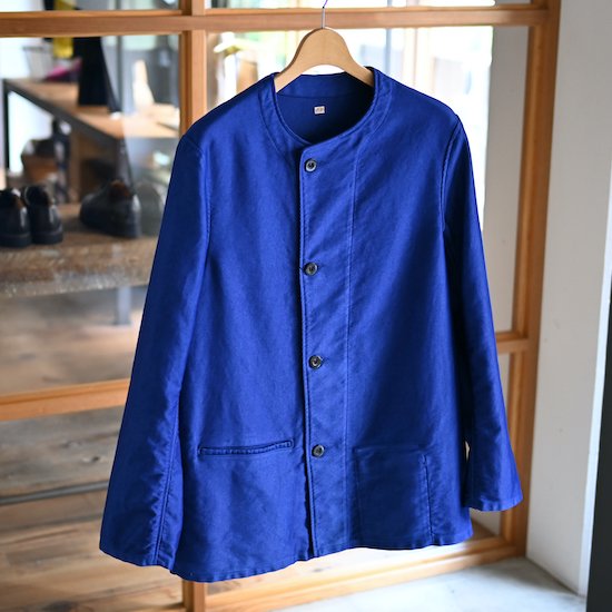 OUTIL VESTE ANTSIRAMANA BLACK INDIG 高品質の激安 - ジャケット