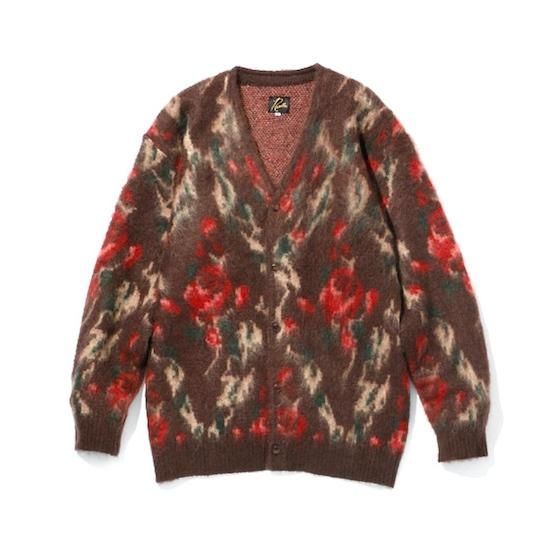 needles Mohair Cardigan Star/Blue L キムタク Needles – EP Mohair Cardigan Solid Black