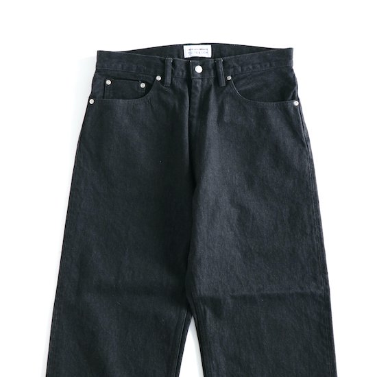 ENDS and MEANS (エンズアンドミーンズ) / 5 Pockets Denim *Black