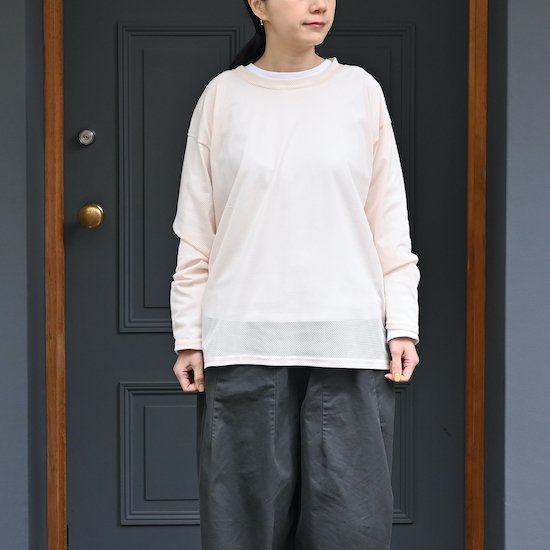 SOUTH2 WEST8 / S.S. CREW NECK SHIRT *KNIT MESH