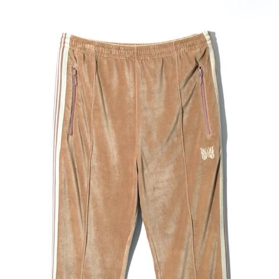 NEEDLES / NARROW TRACK PANT *C/Pe Velour