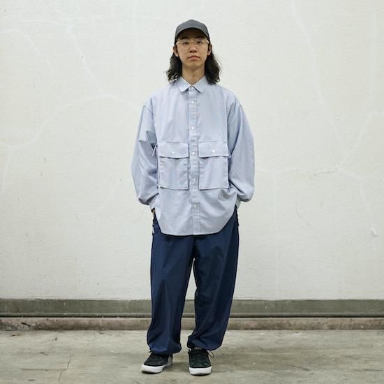 FreshService / DRY OXFORD FLAP POCKET L/S SHIRT