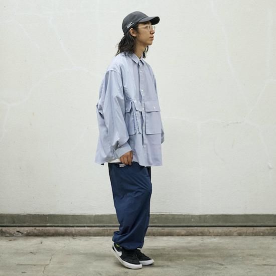 エディフィスFreshService  DRY OXFORD  FLAP L/S SHIRT