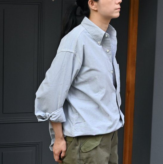 nanamica / BUTTON DOWN WIND SHIRT