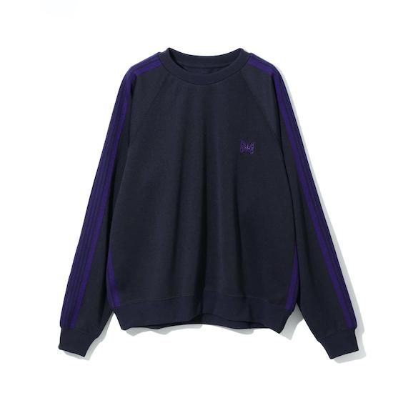 NEEDLES / Track Crew Neck Shirt *Poly Smooth