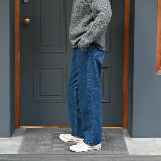 ENDS and MEANS / 5 Pockets Denim *Washed Indigo - herbie