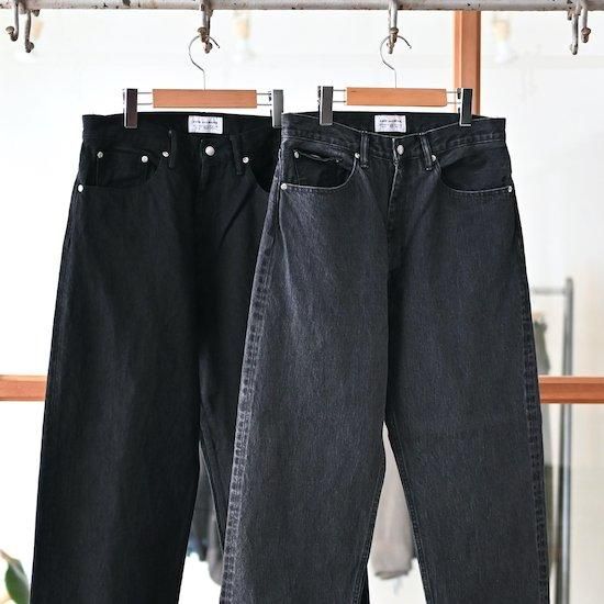 ENDS and MEANS / 5 Pockets Denim *Washed Black - herbie ONLINE SHOP