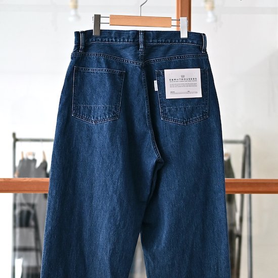 ENDS and MEANS / Relaxed fit 5 Pockets Denim *Washed Indigo - herbie ONLINE  SHOP