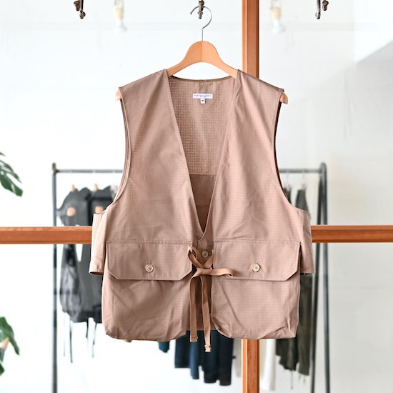 ENGINEERED GARMENTS / FOWL VEST *COTTON RIPSTOP - herbie ONLINE SHOP