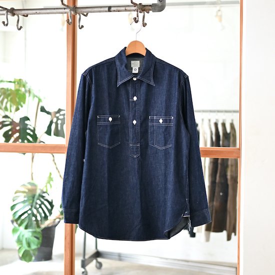 POST O'ALLS / No.2 Shirt *Light Denim Indigo