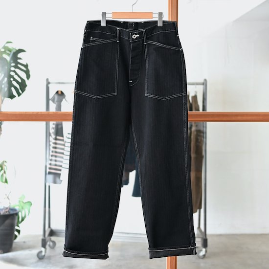 POST O'ALLS / ARMY Pants *Herringbone Denim
