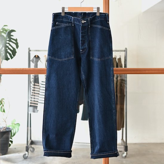 POST O'ALLS / ARMY Pants *Herringbone Denim
