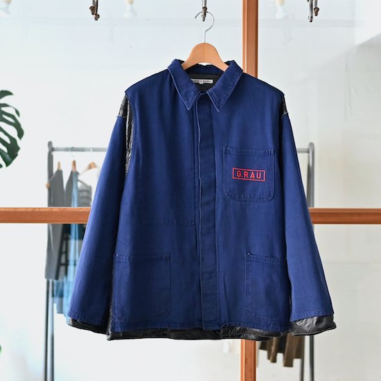 REBUILD by NEEDLES / Euro Work Jacket *Covered Jacket