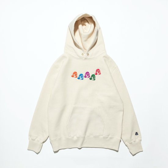 TACOMA FUJI RECORDS / Multi Logo (embroidery) HOODIE