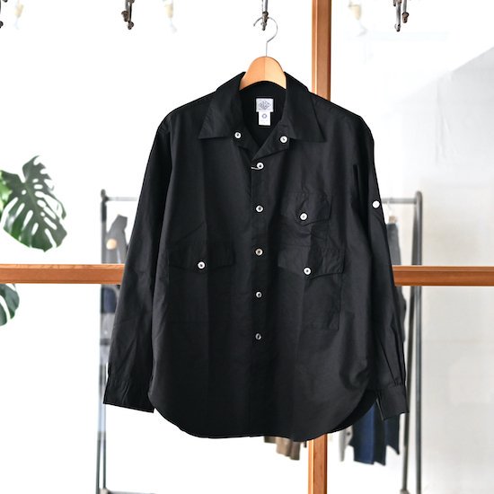 POST O'ALLS / Town & Country Safari *medium weight poplin black