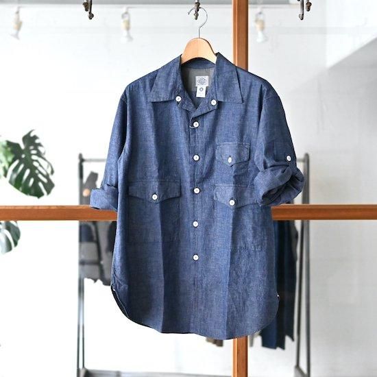 レア 良好 post overalls × EG 青山店オープン記念 POST OVERALLS /デニムかストライプの2択 – UNCLE SAM アンクルサム