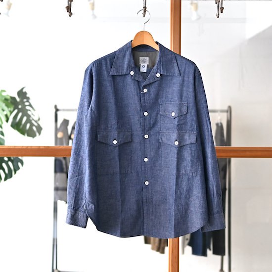 POST O'ALLS / Town & Country Safari *classic chambray indigo