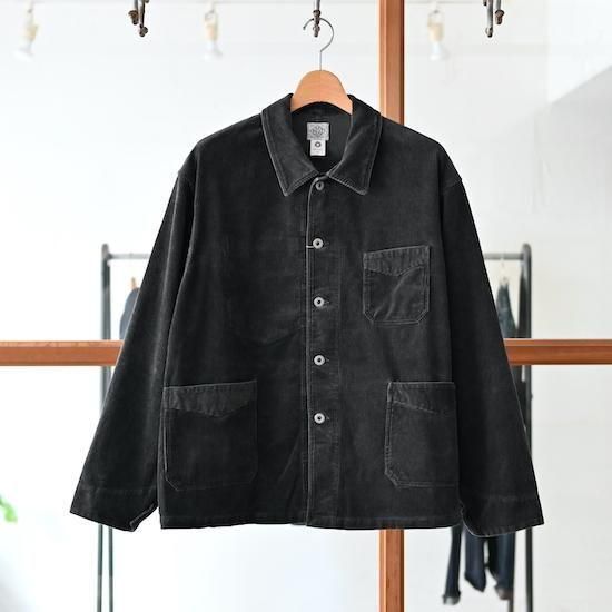 POST O'ALLS / POS-TRAVAIL 2 *WIDEWALE CORDS CHARCOAL