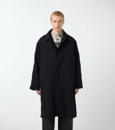 B06128 nanamica WINDSTOPPER シャツコート 1 nanamica / WINDSTOPPER Single Breasted Coat - herbie online shop