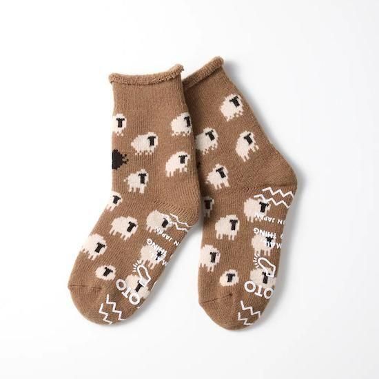ROTOTO / PILE ROOM SOCKS SHEEP