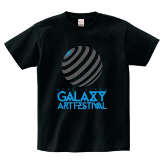 さどの島銀河芸術祭 × Snow Peak T-shirts（黒） 