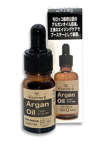 アルガンオイル原液（モロッコ政府公認）10ml / 1ヶ月分 | 最高品質のアルガンオイルを直接お届け - エコハーブ EcoHerb