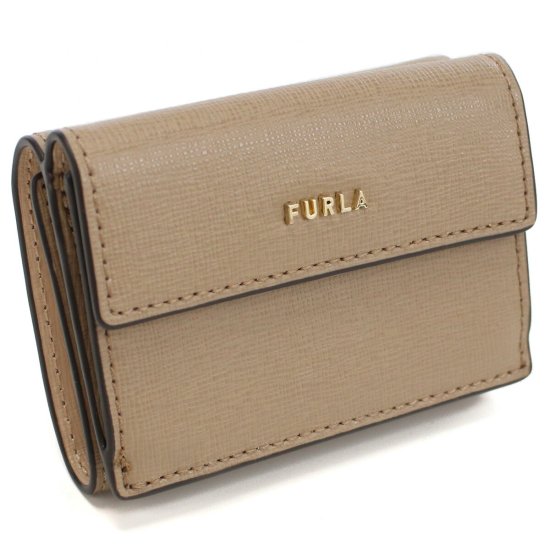 フルラ FURLA BABYLON 3つ折り財布 ブランド財布 小銭入付き ブランド PCY9UNO B30000 1569S  GREIGE+BALLERINA ブラウン系