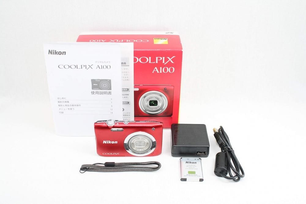 [新品•未使用]Nikon   COOLPIX A100 REDNikon