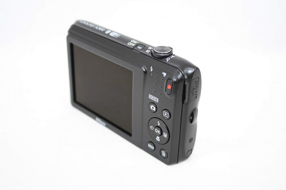 Nikon デジタルカメラ COOLPIX A300 光学8倍ズーム 2005万画素 ブラック A300BK 2