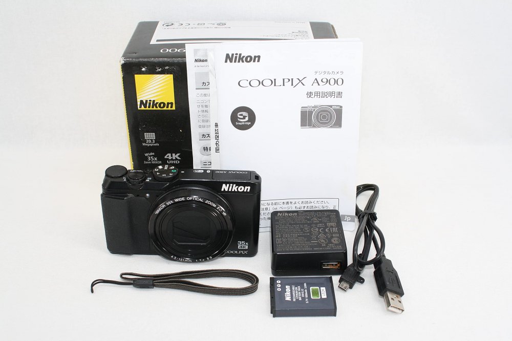 Nikon COOLPIX A900ブラック A900BK カメラ高価買取ならインダーフォト にお任せください