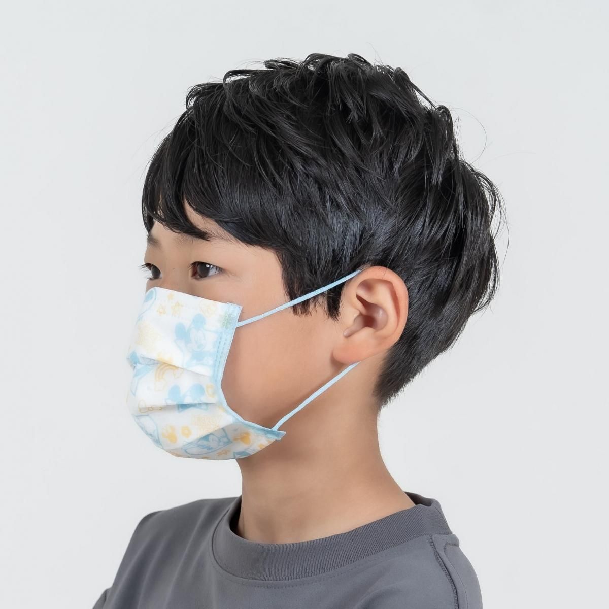 こども用ミッキー&ミニー不織布マスク 7枚 |【日本マスク