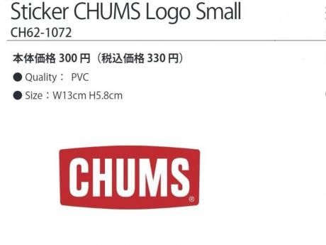 Sticker CHUMS Logo Small