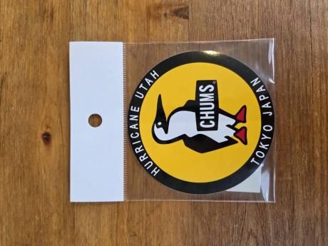 Sticker Round Booby Bird