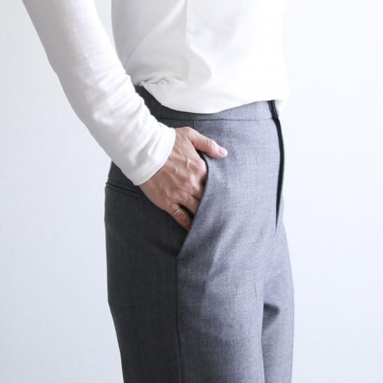 ルメール クロップドパンツ 24-09 ANASTASIA milled クロップドパンツ - BETOUPE