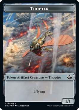 【英語NM/トークン】飛行機械/Thopter［BRO］ - MTG専門店 やびま屋