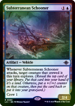 【英語NM/FOIL】地底のスクーナー船/Subterranean Schooner［LCI］ - MTG専門店 やびま屋