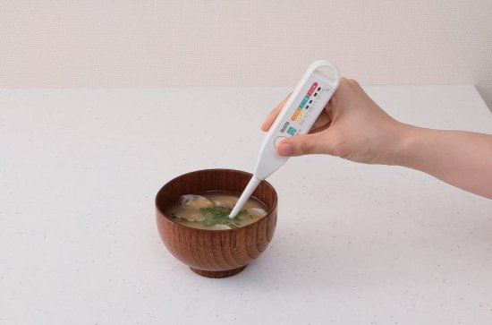 ﾀﾆﾀ SO-303-WH 電子塩分計しおみくん - ラーメン道具、中華料理、町