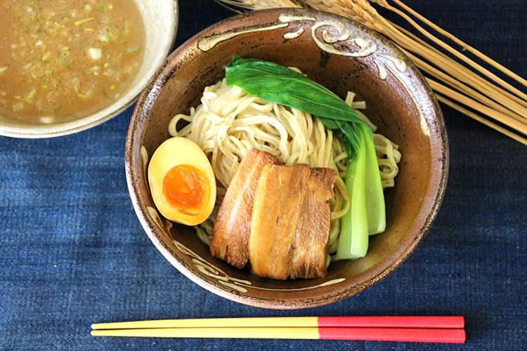 冷凍】沖縄つけそば4食セット(つけそば×2食・沖縄そば×2食・チップス1