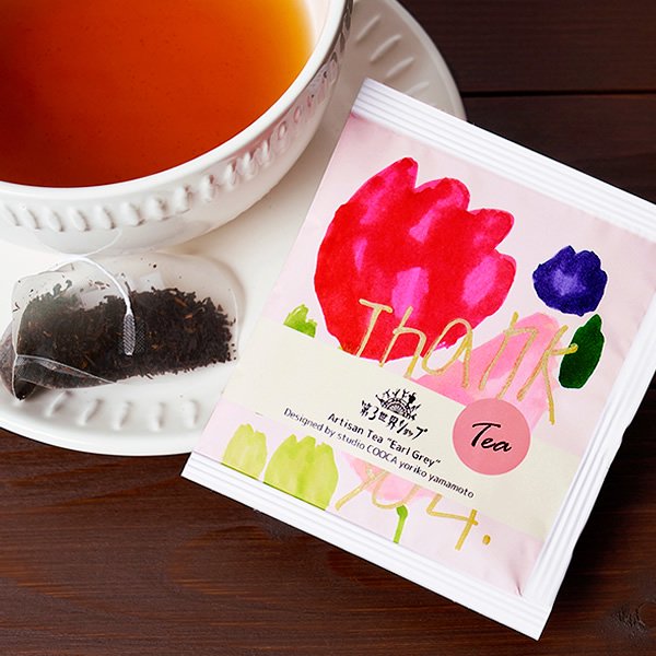 【紅茶】第3世界ショップ フェアトレード Artisan アールグレイティー (Thank you 花) 1包