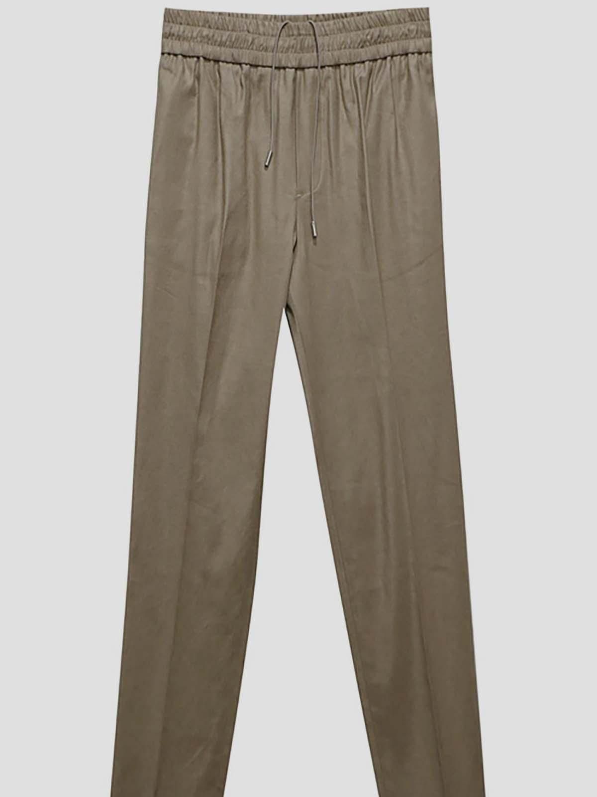 パンツ LODIUM Linen Easy Slim Pants - BEG- Linen Easy Slim Pants -BEG- - LODIUM