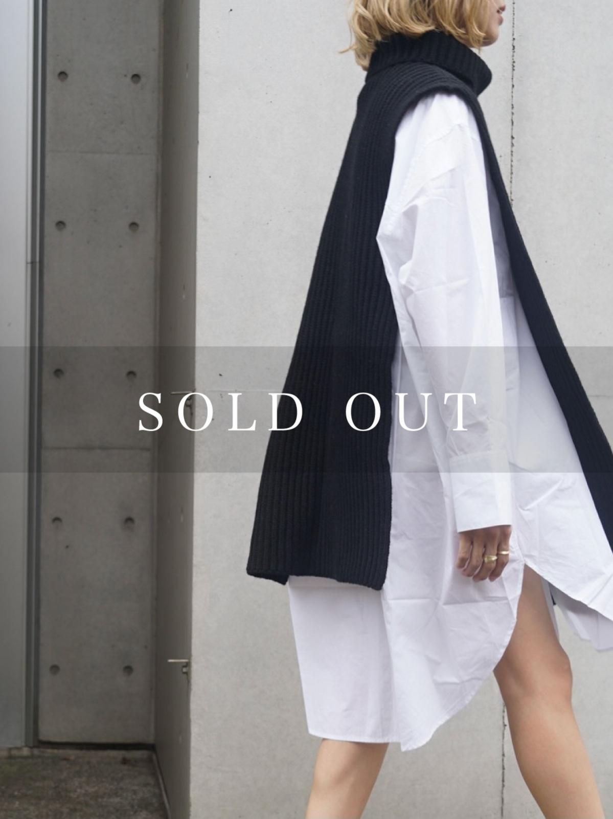 Side Open Knit Vest - LODIUM
