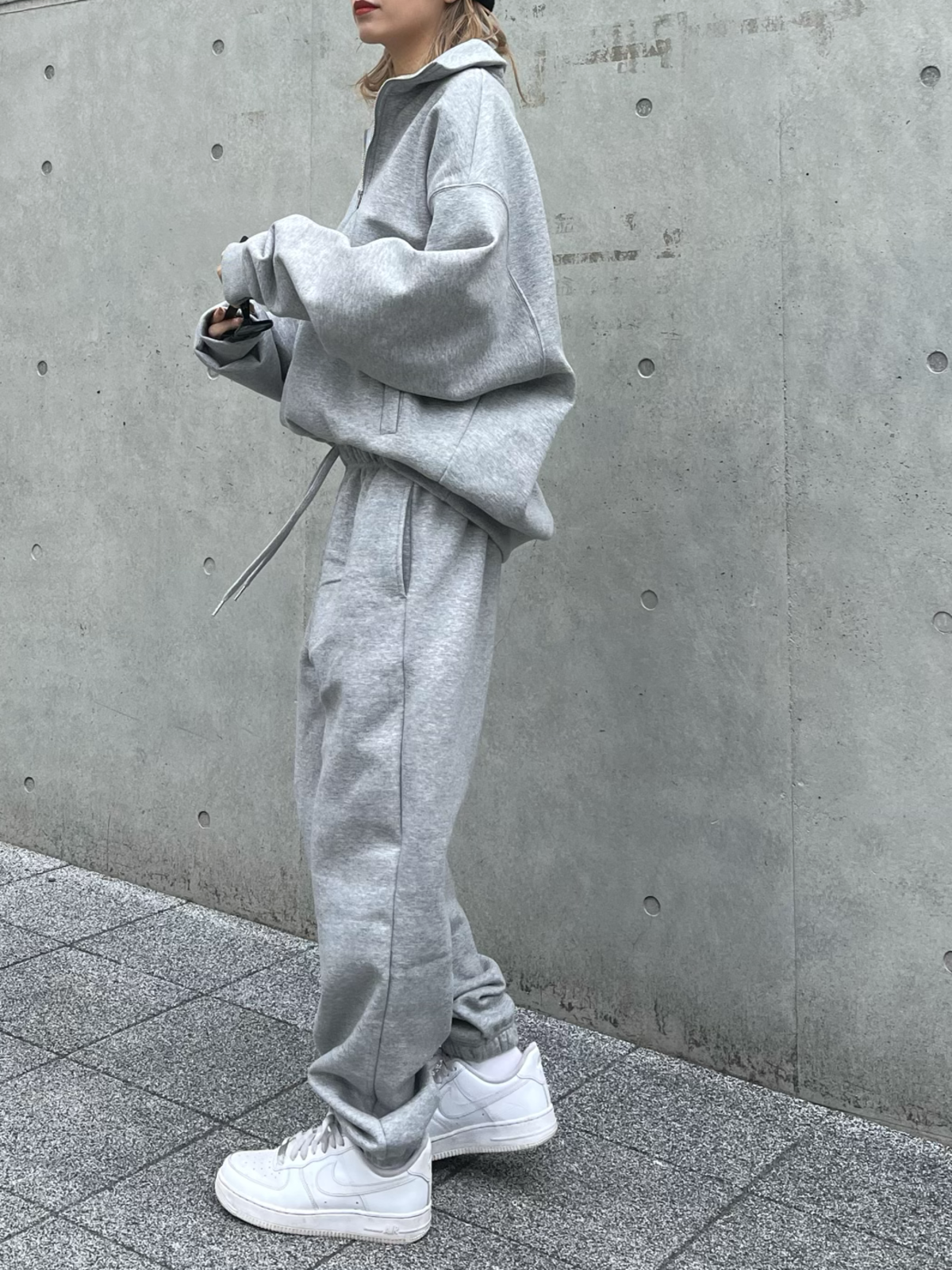 Anorak Sweat SetUp -GRY- - LODIUM