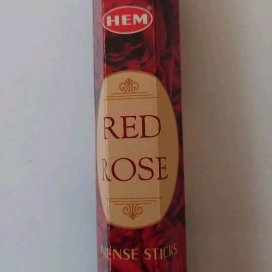 HEM incense red rose stick type