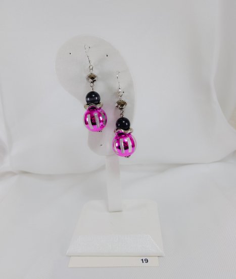 №P19 Handmade earrings large