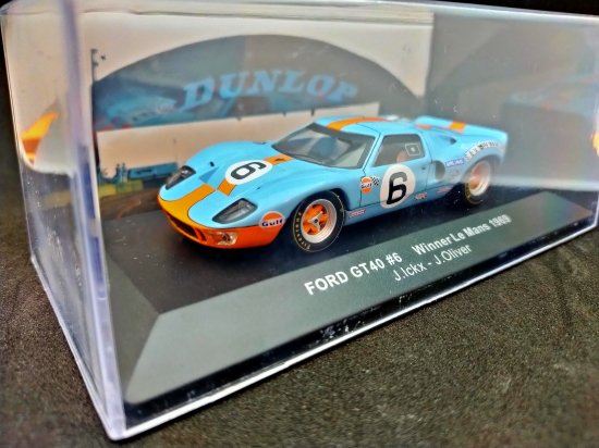 フォードGT40 No.6 J.イクス/J.オリバー 1969 ルマン24時間優勝 1/43 - uniselection_ユニセレクション