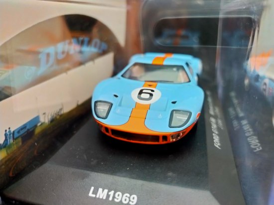 フォードGT40 No.6 J.イクス/J.オリバー 1969 ルマン24時間優勝 1/43 - uniselection_ユニセレクション