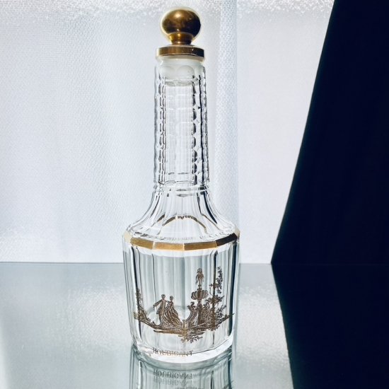 オールド・バカラ  激レア ルッセ アロマランプ 銀装飾 瓶 香水 アンティーク輝くバカラ作品群はこちらから