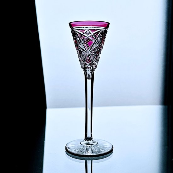 極上のオールドバカラ ラニーLAGNY宝石のワイングラス【19世紀後半