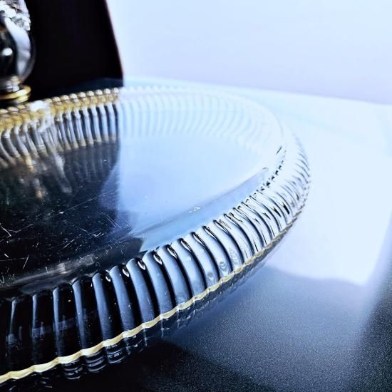 極上オールドバカラ 花金彩のリキュールセット【19世紀後半